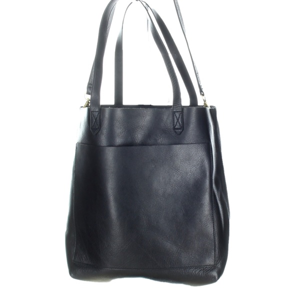 Madewell Handbags - Madewell Medium Transport Tote Handbag In Black